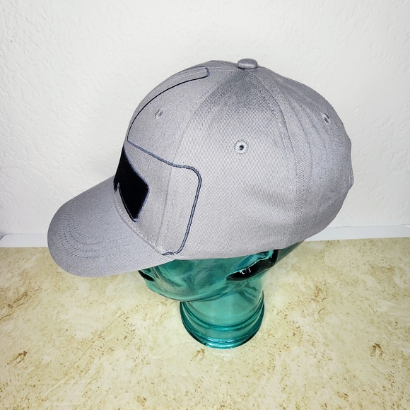 Battlestar Galactica Loot Crate Cylon Adjustable Hat Gray Strap Back Cap - Picture 4 of 8